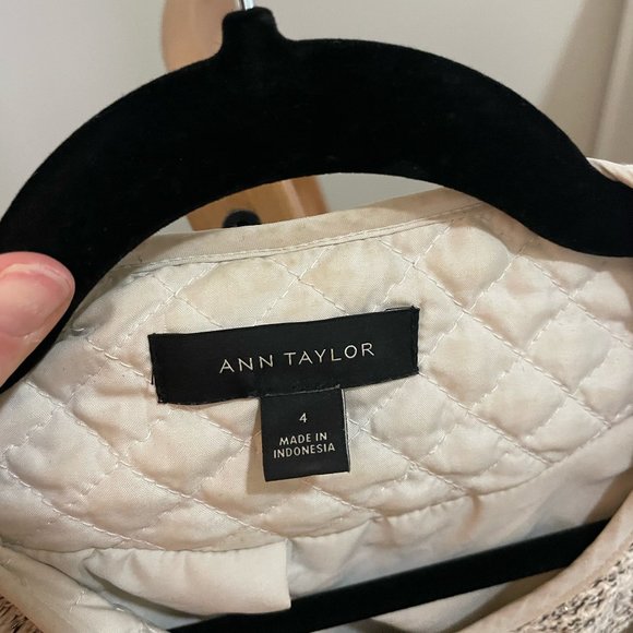 Ann Taylor Silver Jacket 4 - Picture 2 of 4